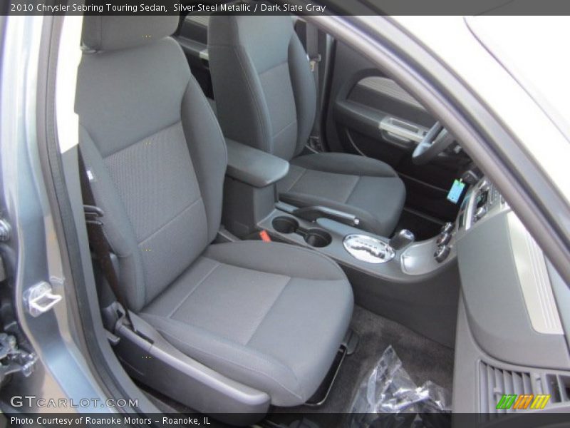 Silver Steel Metallic / Dark Slate Gray 2010 Chrysler Sebring Touring Sedan