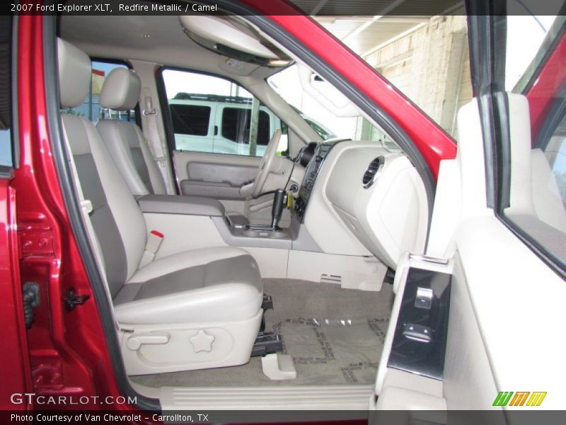 Redfire Metallic / Camel 2007 Ford Explorer XLT