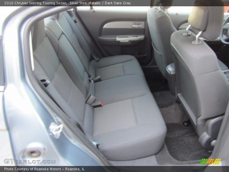Silver Steel Metallic / Dark Slate Gray 2010 Chrysler Sebring Touring Sedan
