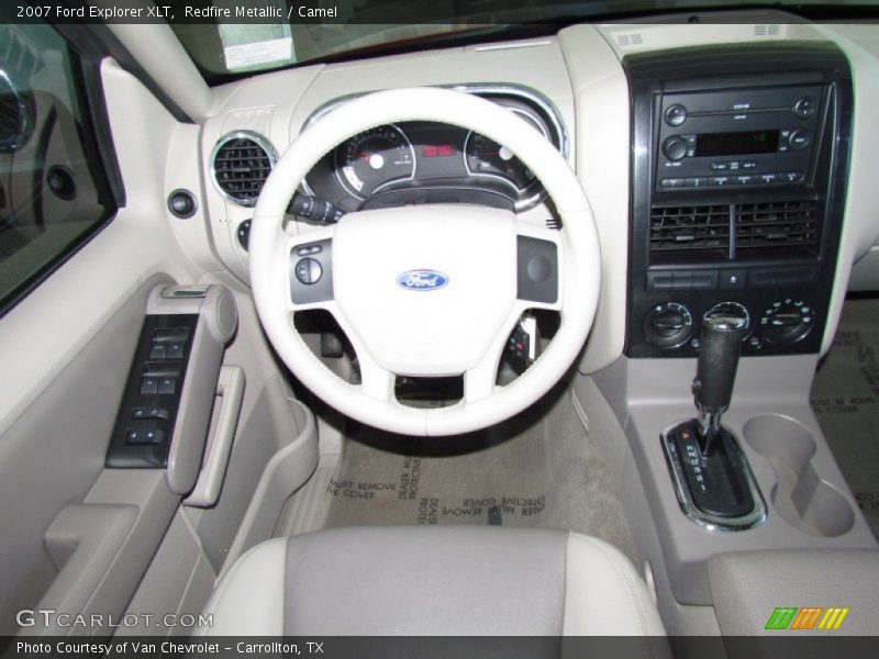 Redfire Metallic / Camel 2007 Ford Explorer XLT