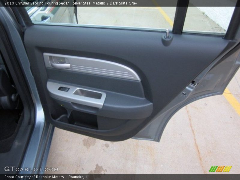 Silver Steel Metallic / Dark Slate Gray 2010 Chrysler Sebring Touring Sedan