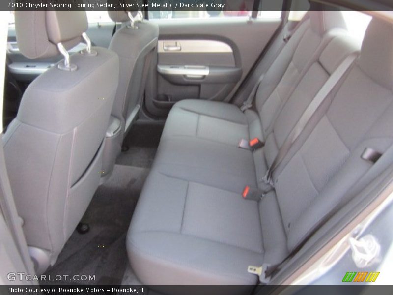 Silver Steel Metallic / Dark Slate Gray 2010 Chrysler Sebring Touring Sedan