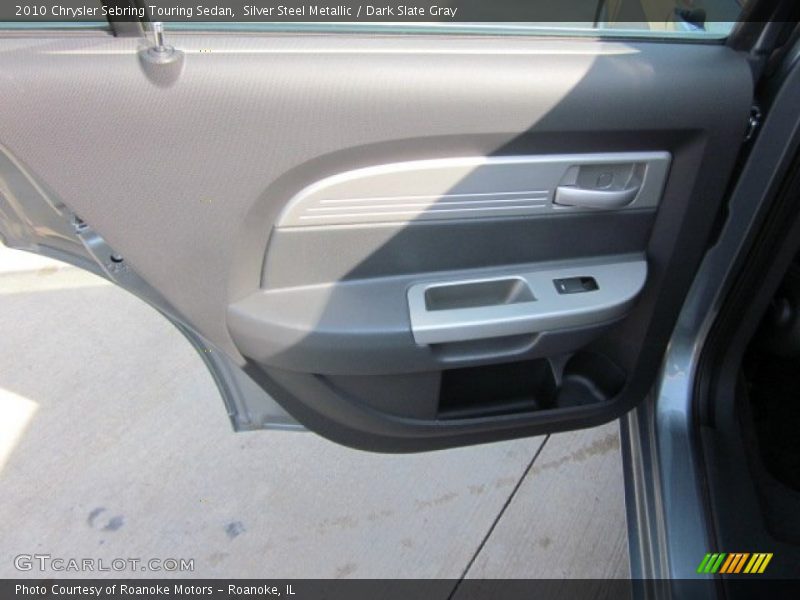 Silver Steel Metallic / Dark Slate Gray 2010 Chrysler Sebring Touring Sedan