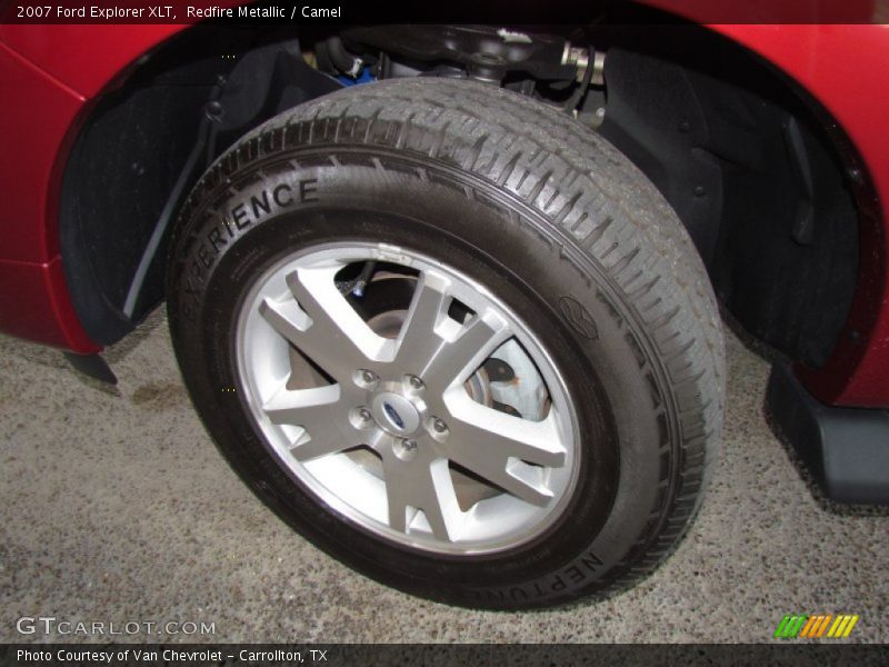 Redfire Metallic / Camel 2007 Ford Explorer XLT