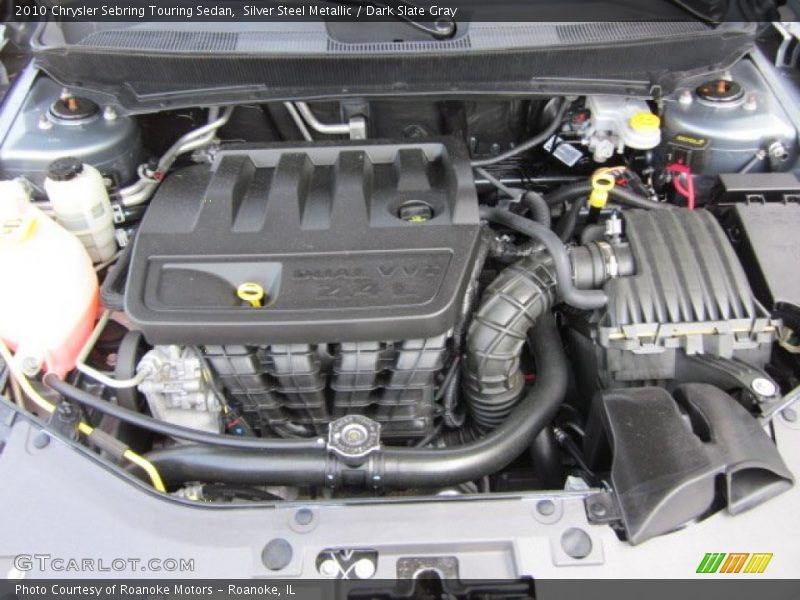 Silver Steel Metallic / Dark Slate Gray 2010 Chrysler Sebring Touring Sedan