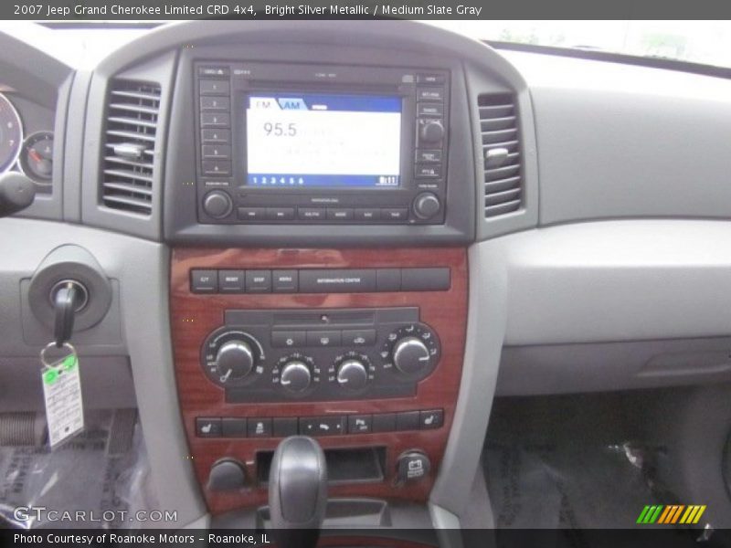 Bright Silver Metallic / Medium Slate Gray 2007 Jeep Grand Cherokee Limited CRD 4x4