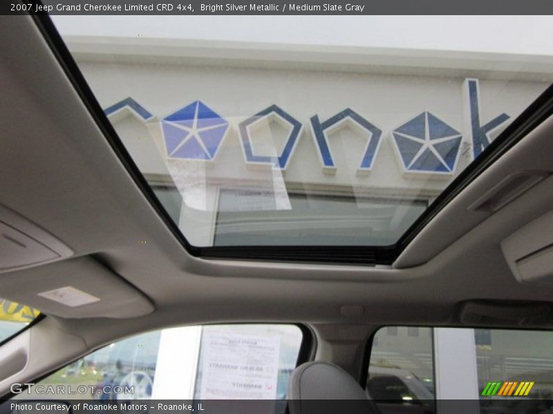 Bright Silver Metallic / Medium Slate Gray 2007 Jeep Grand Cherokee Limited CRD 4x4