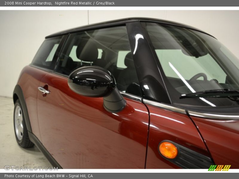Nightfire Red Metallic / Grey/Black 2008 Mini Cooper Hardtop