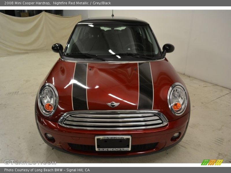Nightfire Red Metallic / Grey/Black 2008 Mini Cooper Hardtop