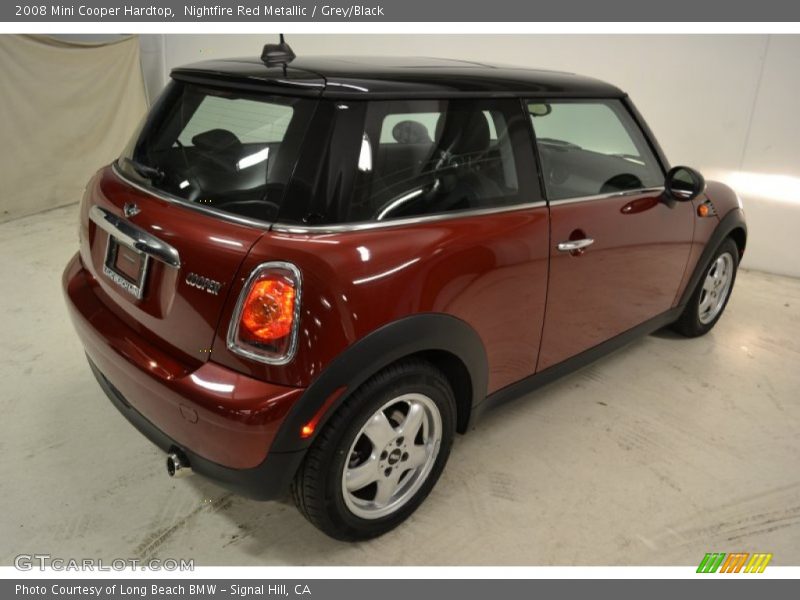 Nightfire Red Metallic / Grey/Black 2008 Mini Cooper Hardtop