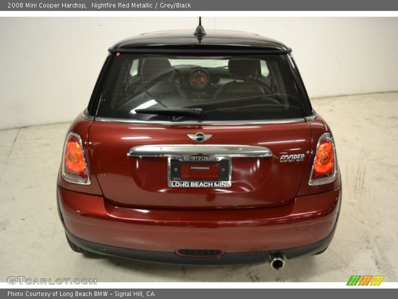 Nightfire Red Metallic / Grey/Black 2008 Mini Cooper Hardtop