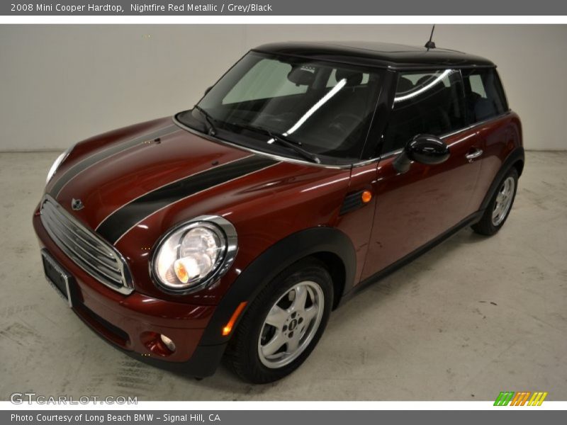 Nightfire Red Metallic / Grey/Black 2008 Mini Cooper Hardtop