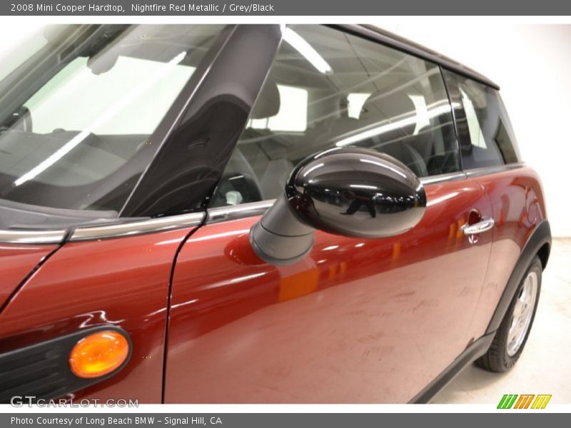 Nightfire Red Metallic / Grey/Black 2008 Mini Cooper Hardtop