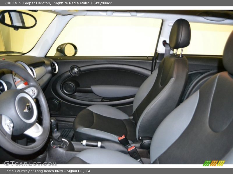  2008 Cooper Hardtop Grey/Black Interior