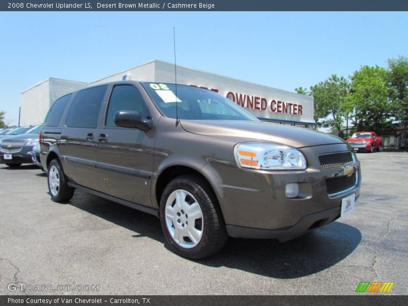 Desert Brown Metallic / Cashmere Beige 2008 Chevrolet Uplander LS