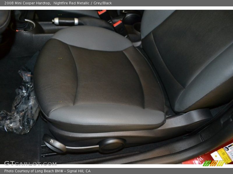 Nightfire Red Metallic / Grey/Black 2008 Mini Cooper Hardtop