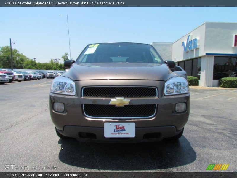 Desert Brown Metallic / Cashmere Beige 2008 Chevrolet Uplander LS