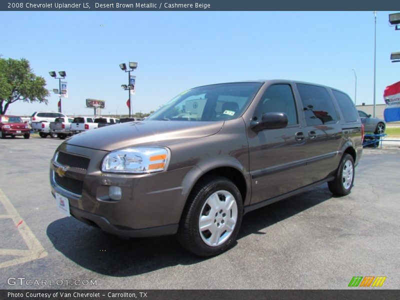 Desert Brown Metallic / Cashmere Beige 2008 Chevrolet Uplander LS