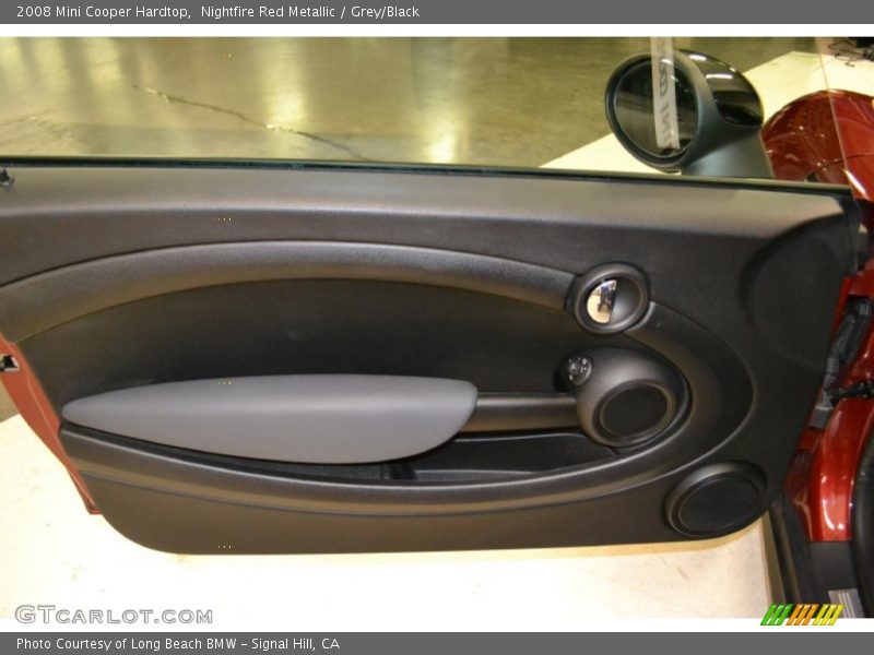 Nightfire Red Metallic / Grey/Black 2008 Mini Cooper Hardtop