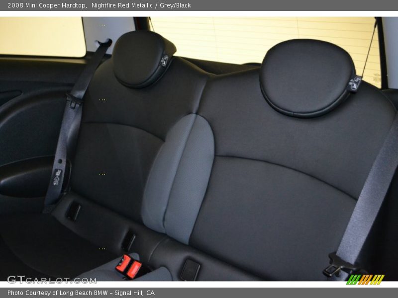 Nightfire Red Metallic / Grey/Black 2008 Mini Cooper Hardtop