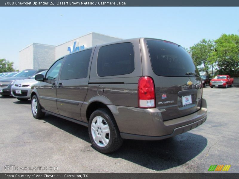 Desert Brown Metallic / Cashmere Beige 2008 Chevrolet Uplander LS