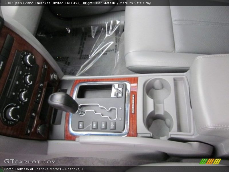 Bright Silver Metallic / Medium Slate Gray 2007 Jeep Grand Cherokee Limited CRD 4x4