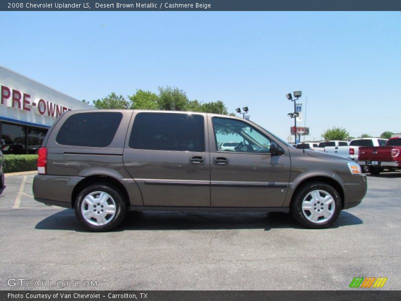 Desert Brown Metallic / Cashmere Beige 2008 Chevrolet Uplander LS