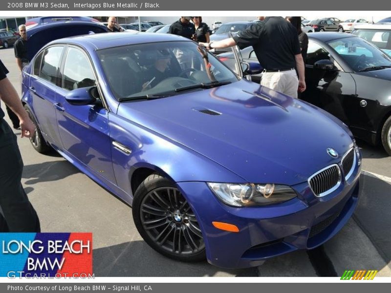 Interlagos Blue Metallic / Black 2008 BMW M3 Sedan