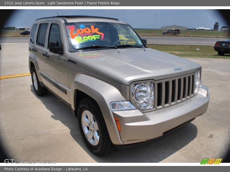 Light Sandstone Pearl / Pastel Pebble Beige 2010 Jeep Liberty Sport