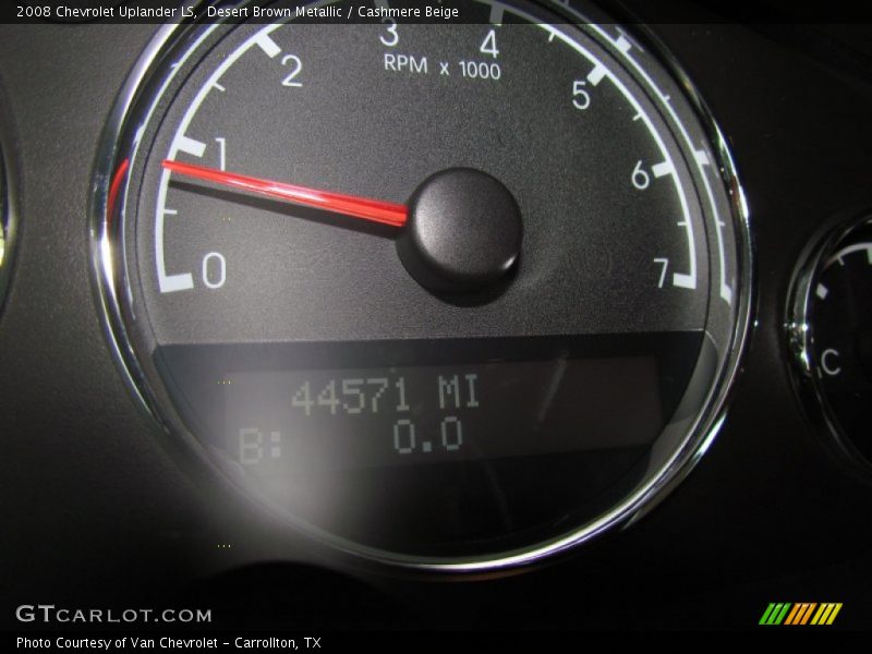 Desert Brown Metallic / Cashmere Beige 2008 Chevrolet Uplander LS