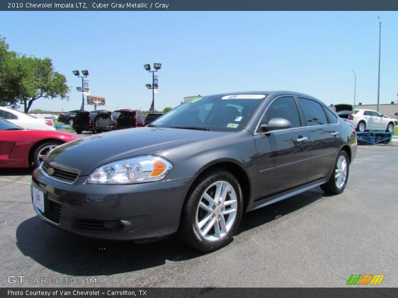 Cyber Gray Metallic / Gray 2010 Chevrolet Impala LTZ