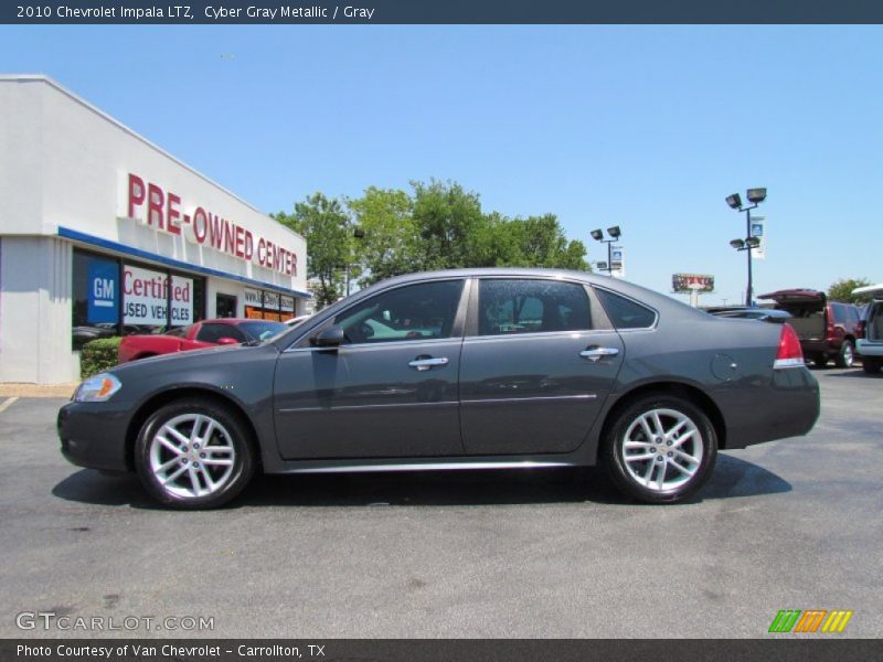 Cyber Gray Metallic / Gray 2010 Chevrolet Impala LTZ