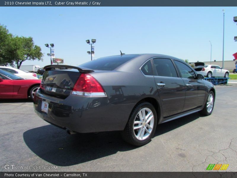 Cyber Gray Metallic / Gray 2010 Chevrolet Impala LTZ