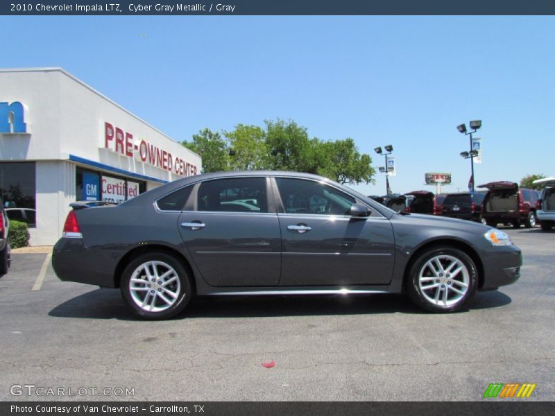 Cyber Gray Metallic / Gray 2010 Chevrolet Impala LTZ