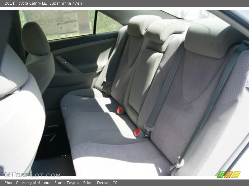 Super White / Ash 2011 Toyota Camry LE