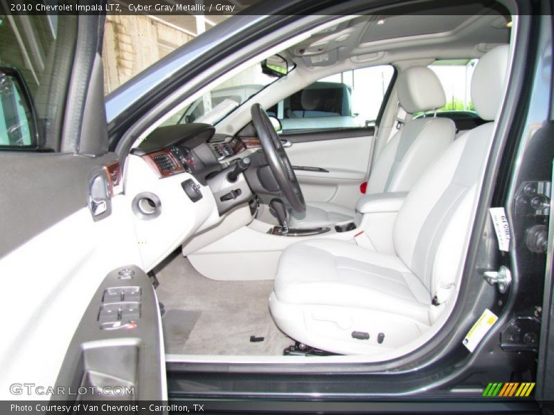 Cyber Gray Metallic / Gray 2010 Chevrolet Impala LTZ