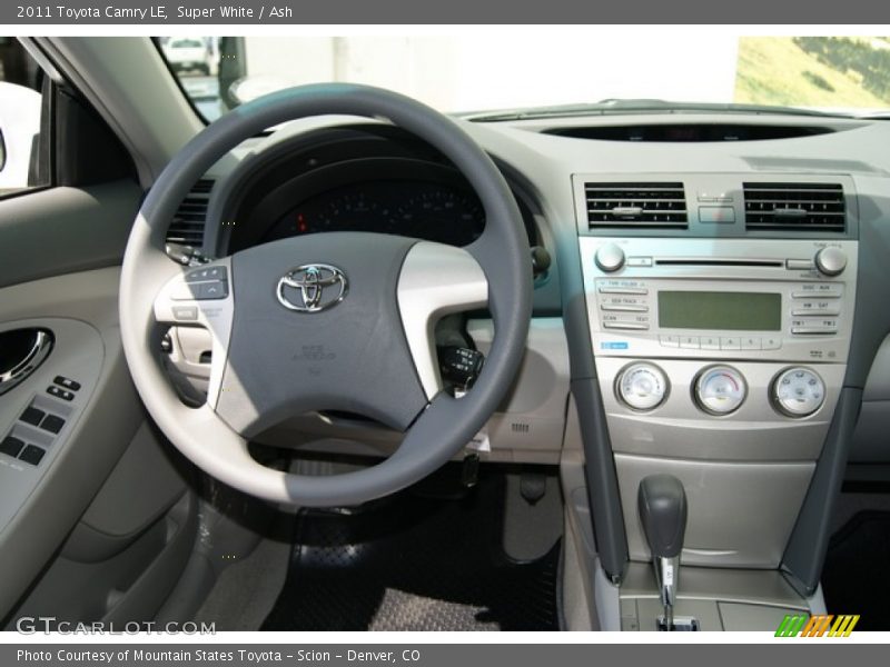Super White / Ash 2011 Toyota Camry LE