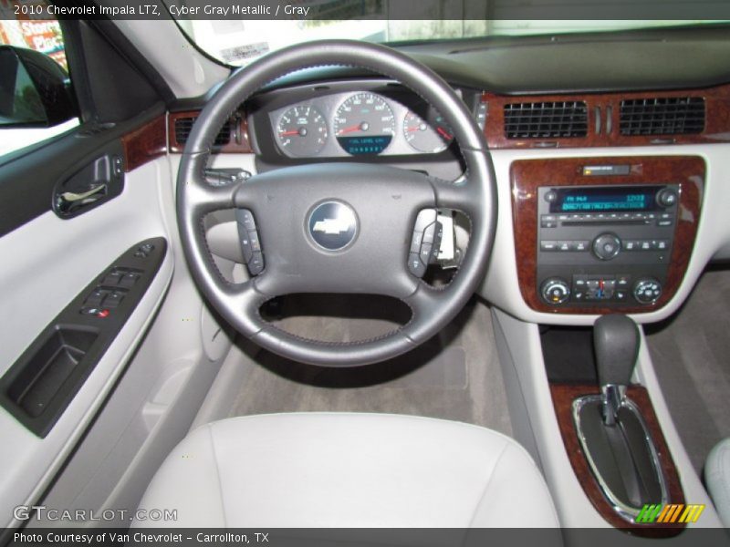 Cyber Gray Metallic / Gray 2010 Chevrolet Impala LTZ