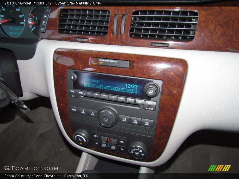 Cyber Gray Metallic / Gray 2010 Chevrolet Impala LTZ