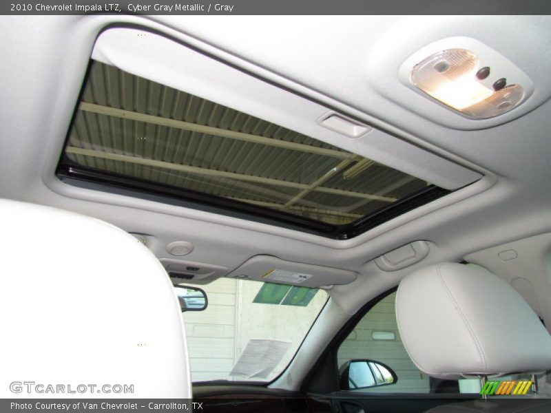 Cyber Gray Metallic / Gray 2010 Chevrolet Impala LTZ
