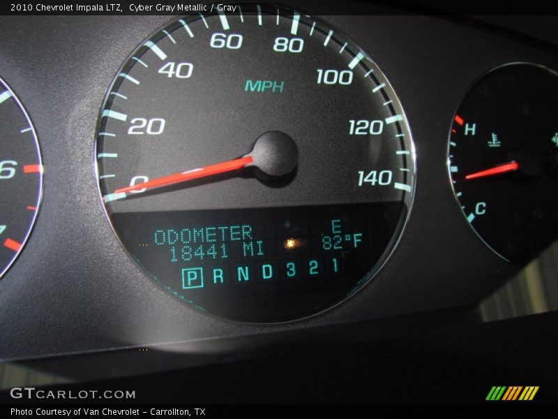 Cyber Gray Metallic / Gray 2010 Chevrolet Impala LTZ