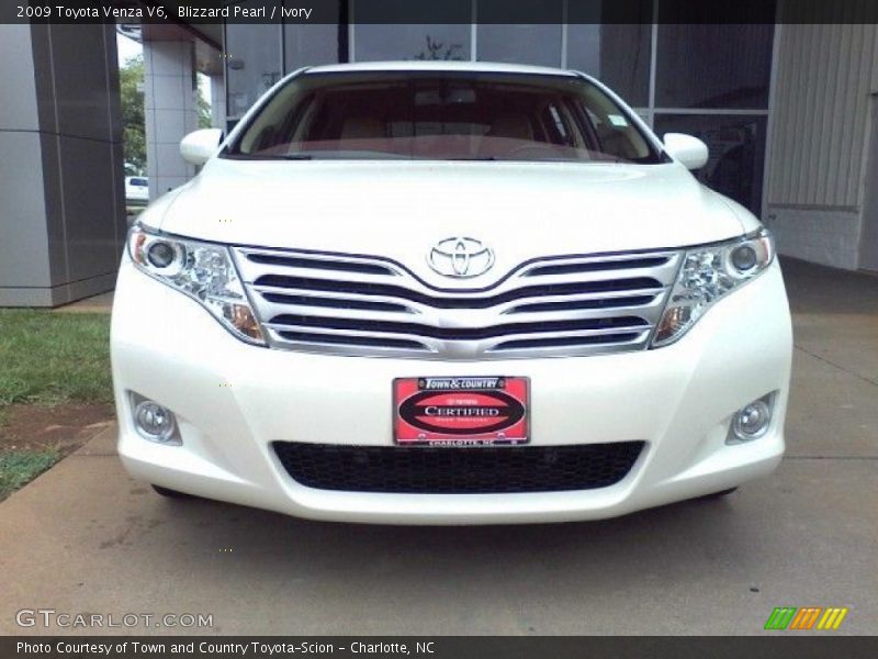 Blizzard Pearl / Ivory 2009 Toyota Venza V6