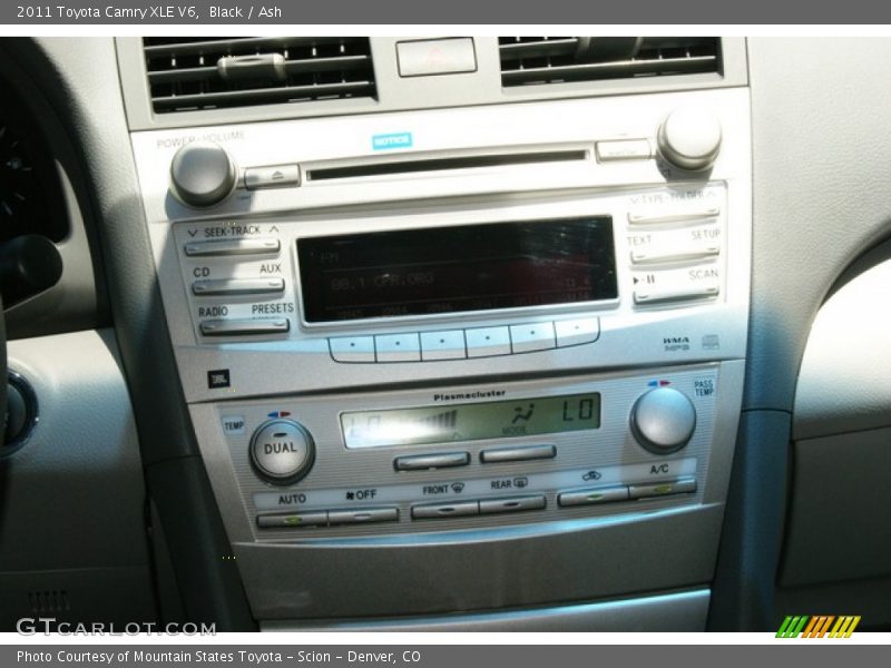 Black / Ash 2011 Toyota Camry XLE V6