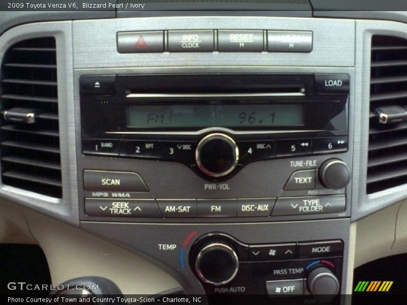 Blizzard Pearl / Ivory 2009 Toyota Venza V6