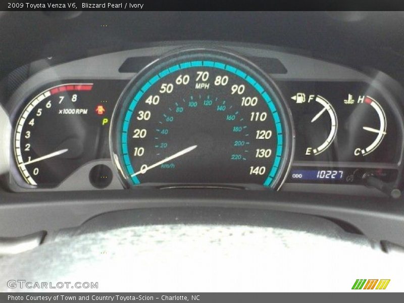 Blizzard Pearl / Ivory 2009 Toyota Venza V6