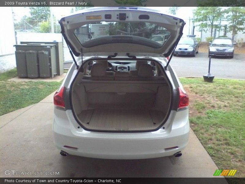 Blizzard Pearl / Ivory 2009 Toyota Venza V6