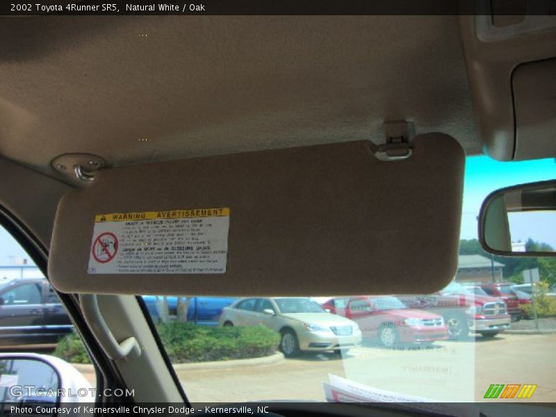 Natural White / Oak 2002 Toyota 4Runner SR5
