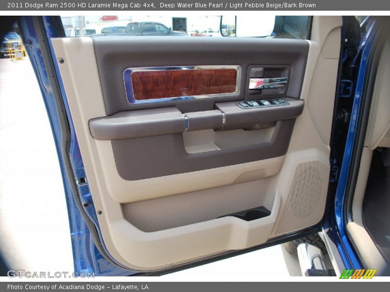 Door Panel of 2011 Ram 2500 HD Laramie Mega Cab 4x4