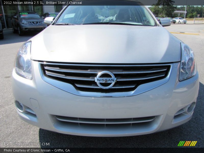 Brilliant Silver / Charcoal 2012 Nissan Altima 2.5 SL