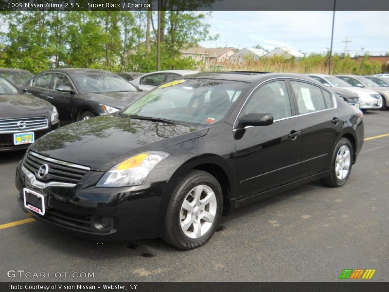 Super Black / Charcoal 2009 Nissan Altima 2.5 SL